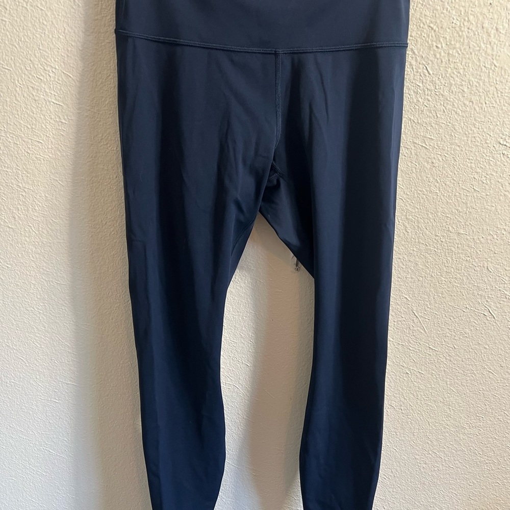 Lululemon Athletica Blue Leggings High Waist Full Length